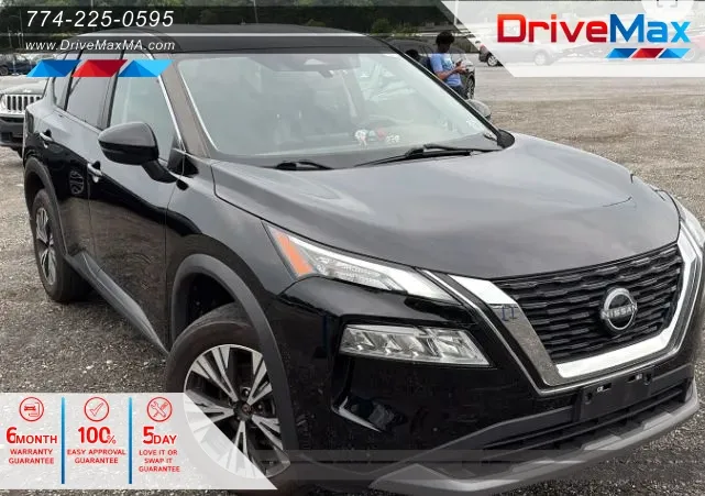 Black 2023 Nissan Rogue SV Sport Utility 4D for sale in West Bridgewater, MA