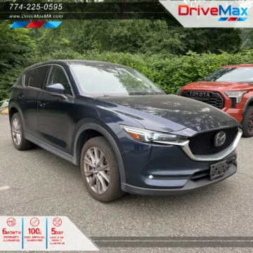 Blue 2019 MAZDA CX-5 Grand Touring Sport Utility 4D for sale in West Bridgewater, MA