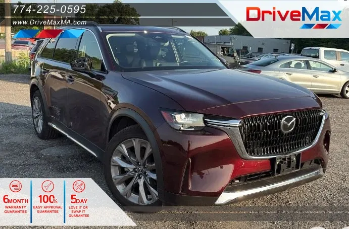 Red 2024 MAZDA CX-90 3.3 Turbo Premium Sport Utility 4D for sale in West Bridgewater, MA