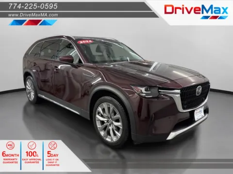 Red 2024 MAZDA CX-90 3.3 Turbo Premium Sport Utility 4D for sale in West Bridgewater, MA