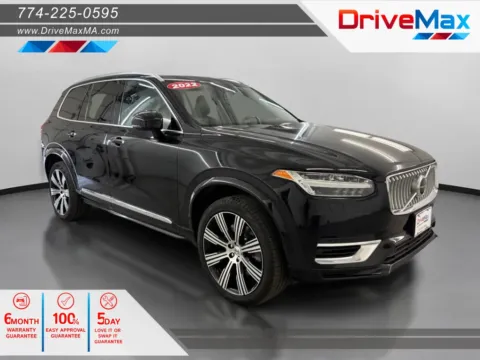 Black 2022 Volvo XC90 T8 Inscription Recharge Plug-In Hybrid Sport Utility 4D for sale in West Bridgewater, MA