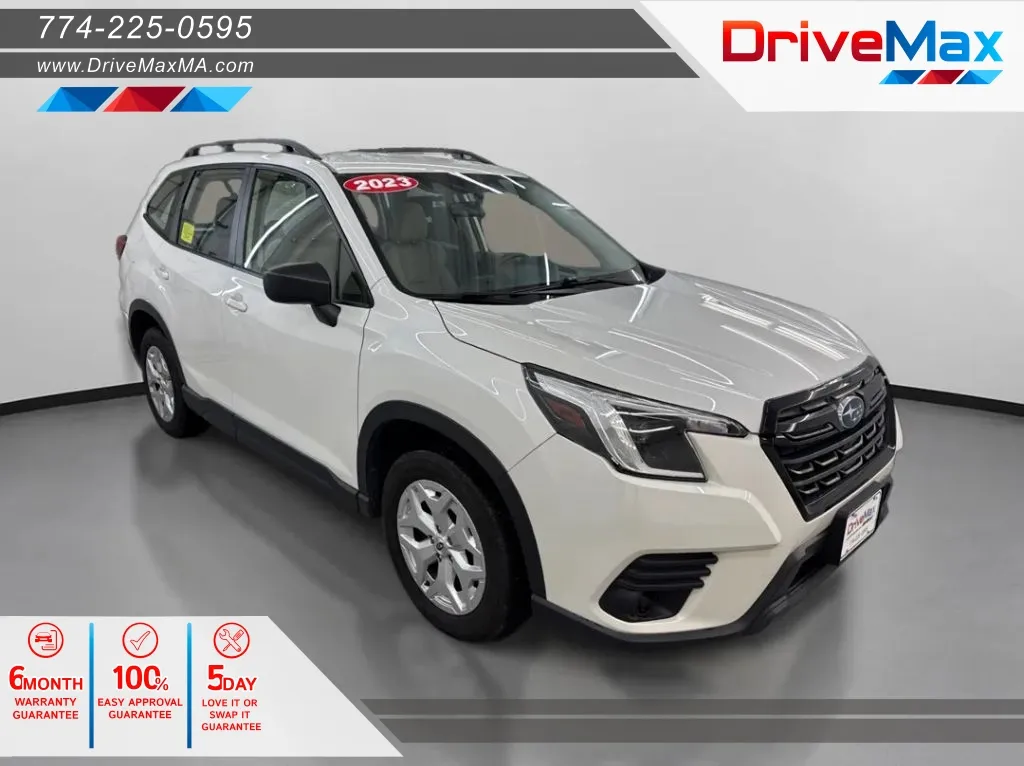White 2023 Subaru Forester Sport Utility 4D for sale in West Bridgewater, MA