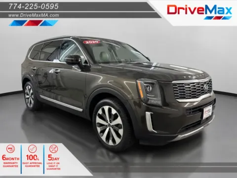 Gray 2020 Kia Telluride S Sport Utility 4D for sale in West Bridgewater, MA