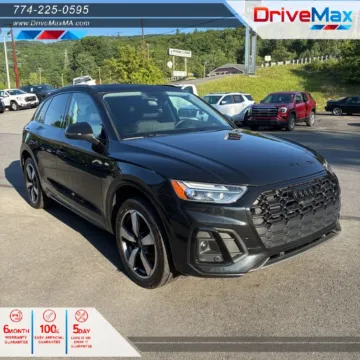 Black 2022 Audi Q5 45 TFSI S line Premium Plus Sport Utility 4D for sale in West Bridgewater, MA