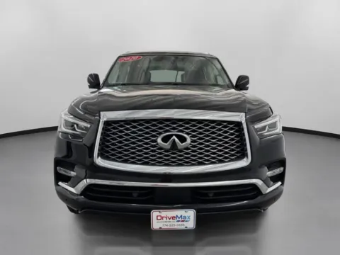 Photos of 2020 INFINITI QX80 LUXE Sport Utility 4D for sale in West Bridgewater, MA at DriveMax (Auto Center Sales and Service)