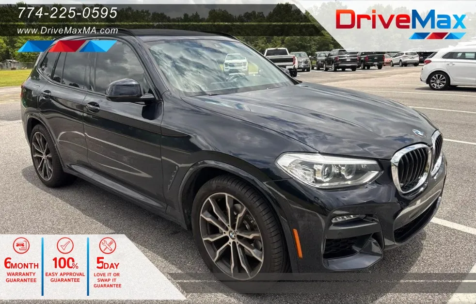 Black 2021 BMW X3 sDrive30i Sport Utility 4D for sale in West Bridgewater, MA