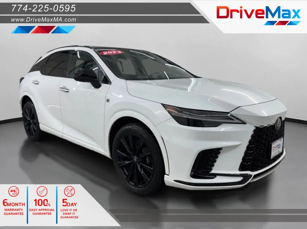 White 2023 Lexus RX 500h F SPORT Performance Sport Utility 4D for sale in West Bridgewater, MA