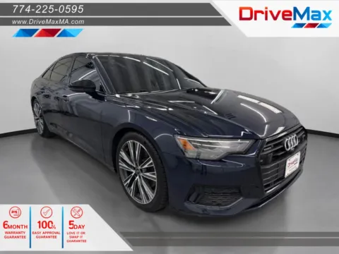 Blue 2023 Audi A6 45 TFSI Premium Sedan 4D for sale in West Bridgewater, MA