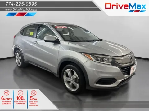 Silver 2021 Honda HR-V LX Sport Utility 4D for sale in West Bridgewater, MA