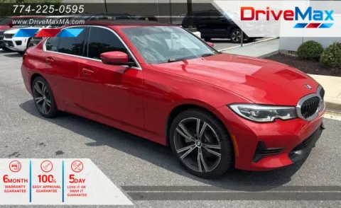 Red 2020 BMW 3 Series 330i xDrive Sedan 4D for sale in West Bridgewater, MA