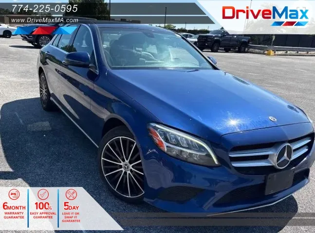 Blue 2020 Mercedes-Benz C-Class C 300 4MATIC Sedan 4D for sale in West Bridgewater, MA