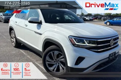 White 2020 Volkswagen Atlas Cross Sport SEL 4Motion Sport Utility 4D for sale in West Bridgewater, MA