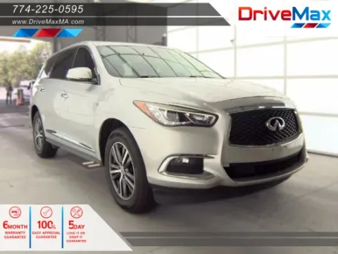 Silver 2018 INFINITI QX60 3.5 Sport Utility 4D for sale in West Bridgewater, MA