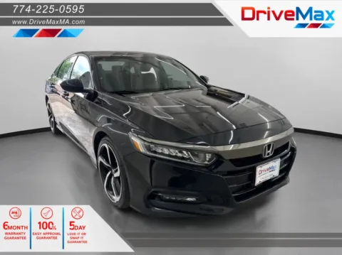 Black 2018 Honda Accord Sport Sedan 4D for sale in West Bridgewater, MA
