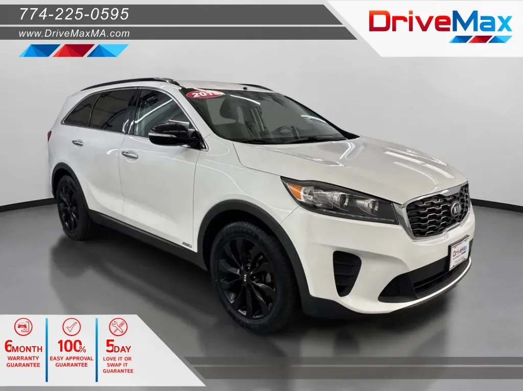 White 2019 Kia Sorento S Sport Utility 4D for sale in West Bridgewater, MA