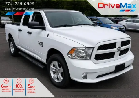 White 2019 Ram 1500 Classic Quad Cab Express Pickup 4D 6 1/3 ft for sale in West Bridgewater, MA