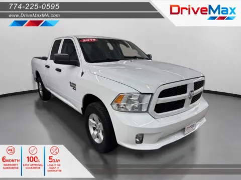 White 2019 Ram 1500 Classic Quad Cab Express Pickup 4D 6 1/3 ft for sale in West Bridgewater, MA