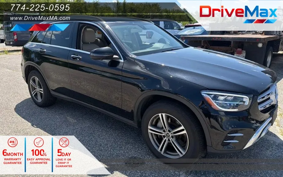 Black 2020 Mercedes-Benz GLC 300 4MATIC Sport Utility 4D for sale in West Bridgewater, MA