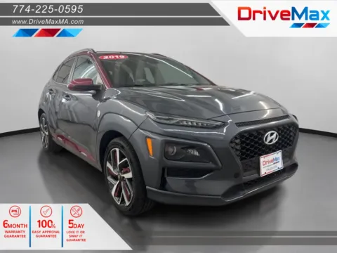 Gray 2019 Hyundai Kona Iron Man Sport Utility 4D for sale in West Bridgewater, MA