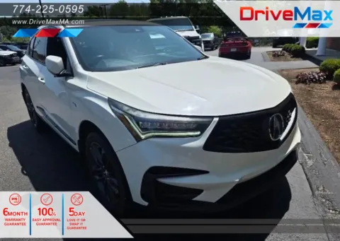 White 2019 Acura RDX SH-AWD A-SPEC Pkg Sport Utility 4D for sale in West Bridgewater, MA