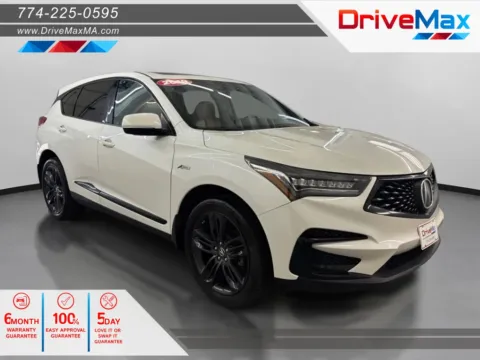 White 2019 Acura RDX SH-AWD A-SPEC Pkg Sport Utility 4D for sale in West Bridgewater, MA