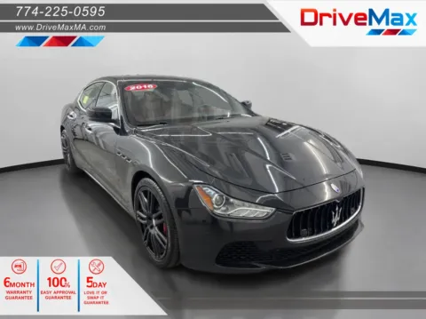 Black 2016 Maserati Ghibli S Q4 Sedan 4D for sale in West Bridgewater, MA