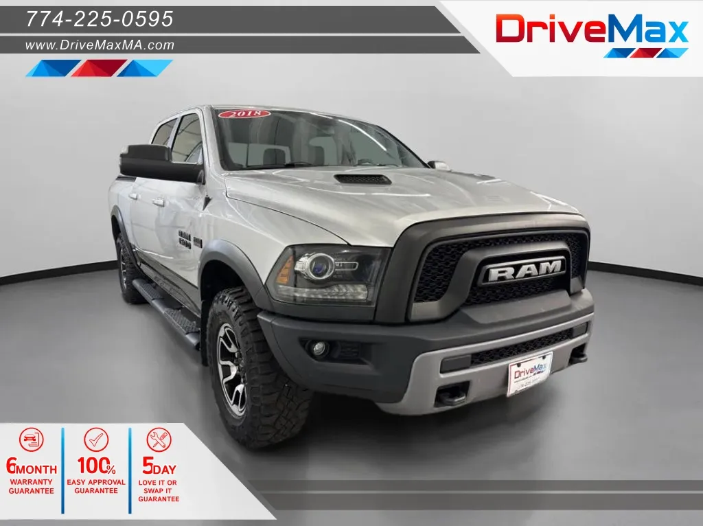 2018 Ram 1500 Crew Cab Rebel Pickup 4D 5 1/2 ft for sale in West Bridgewater, MA