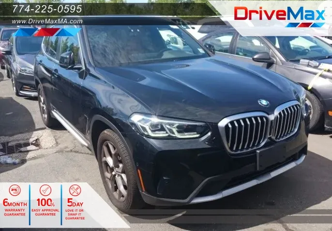 Black 2023 BMW X3 xDrive30i Sport Utility 4D for sale in West Bridgewater, MA