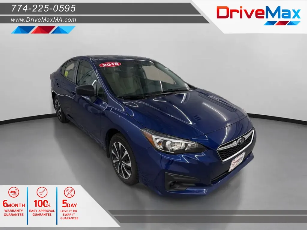 Blue 2018 Subaru Impreza 2.0i Sedan 4D for sale in West Bridgewater, MA