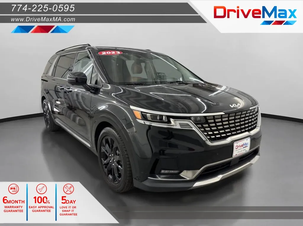 Black 2023 Kia Carnival SX Prestige Minivan 4D for sale in West Bridgewater, MA