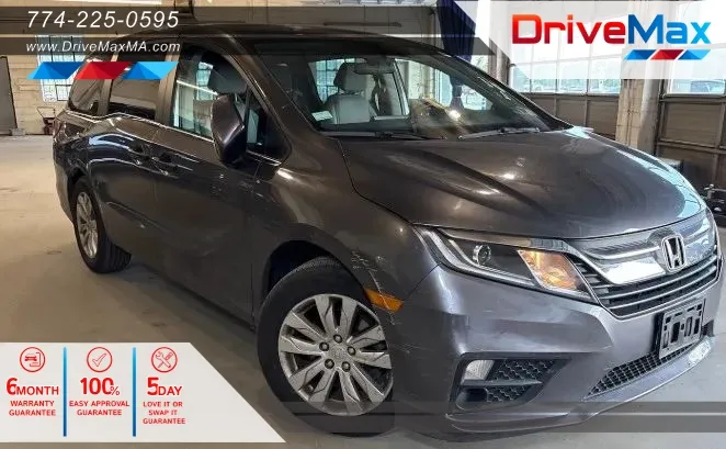 Gray 2019 Honda Odyssey LX Minivan 4D for sale in West Bridgewater, MA