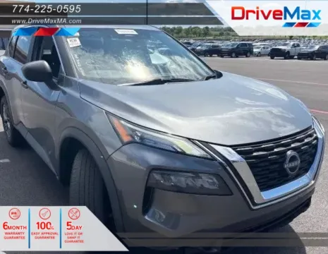 Gray 2023 Nissan Rogue S Sport Utility 4D for sale in West Bridgewater, MA