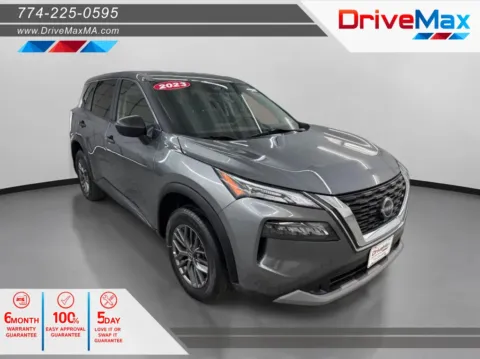 Gray 2023 Nissan Rogue S Sport Utility 4D for sale in West Bridgewater, MA