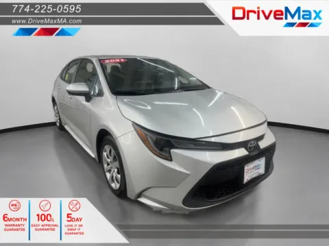 Silver 2021 Toyota Corolla LE Sedan 4D for sale in West Bridgewater, MA