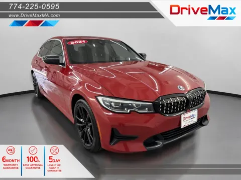 Red 2021 BMW 3 Series 330i xDrive Sedan 4D for sale in West Bridgewater, MA
