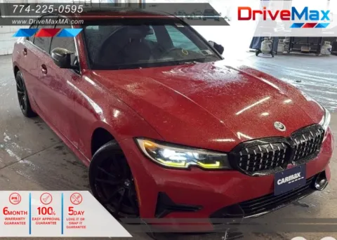 Red 2021 BMW 3 Series 330i xDrive Sedan 4D for sale in West Bridgewater, MA