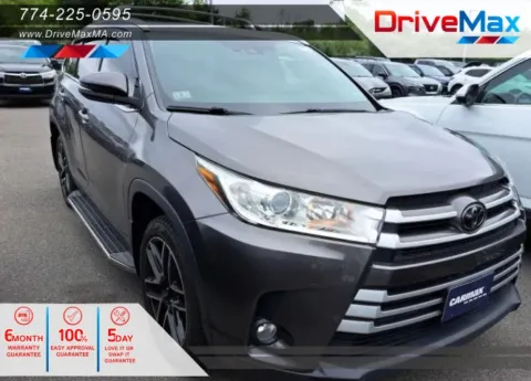 Gray 2019 Toyota Highlander XLE Sport Utility 4D for sale in West Bridgewater, MA