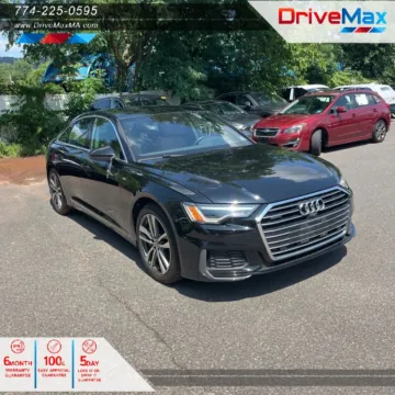 Black 2019 Audi A6 55 TFSI Premium Plus Sedan 4D for sale in West Bridgewater, MA