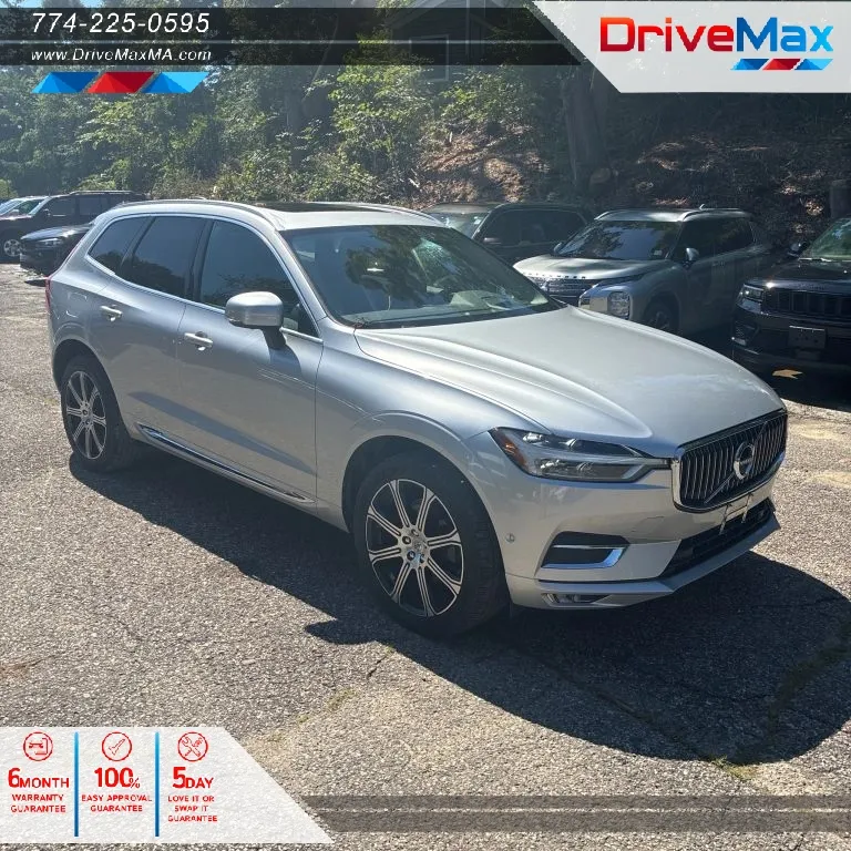 Silver 2021 Volvo XC60 T5 Inscription Sport Utility 4D for sale in West Bridgewater, MA