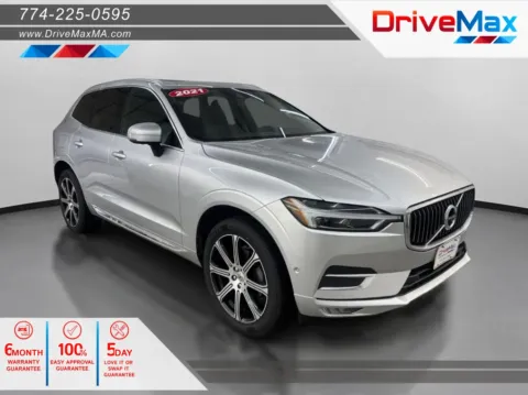 Silver 2021 Volvo XC60 T5 Inscription Sport Utility 4D for sale in West Bridgewater, MA