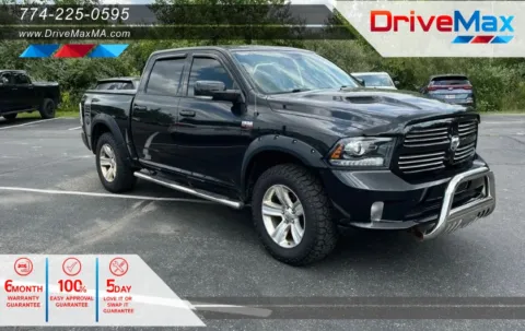 Blue 2016 Ram 1500 Crew Cab Sport Pickup 4D 5 1/2 ft for sale in West Bridgewater, MA