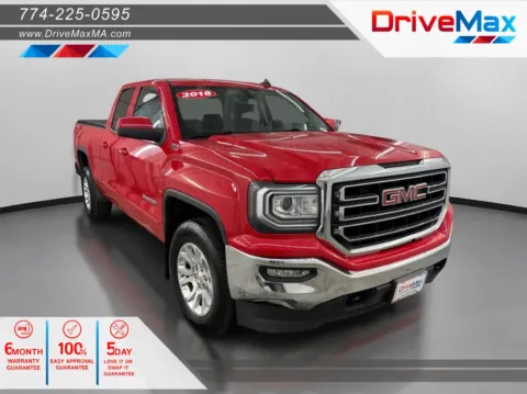 Red 2018 GMC Sierra 1500 Double Cab SLE Pickup 4D 6 1/2 ft for sale in West Bridgewater, MA