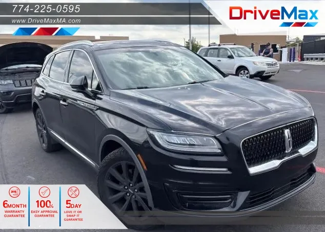 Black 2020 Lincoln Nautilus Reserve Sport Utility 4D for sale in West Bridgewater, MA