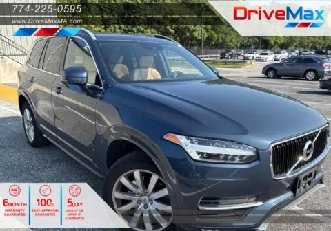 Blue 2019 Volvo XC90 T6 Momentum Sport Utility 4D for sale in West Bridgewater, MA