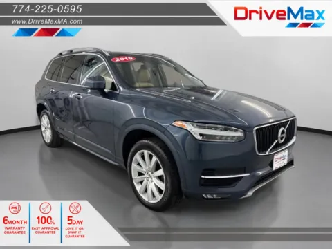Blue 2019 Volvo XC90 T6 Momentum Sport Utility 4D for sale in West Bridgewater, MA