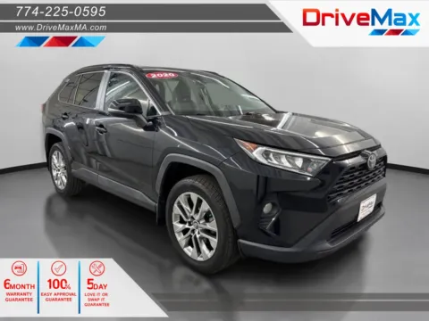 Black 2020 Toyota RAV4 XLE Premium Sport Utility 4D for sale in West Bridgewater, MA