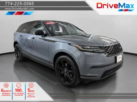 Blue 2021 Land Rover Range Rover Velar S P250 Sport Utility 4D for sale in West Bridgewater, MA