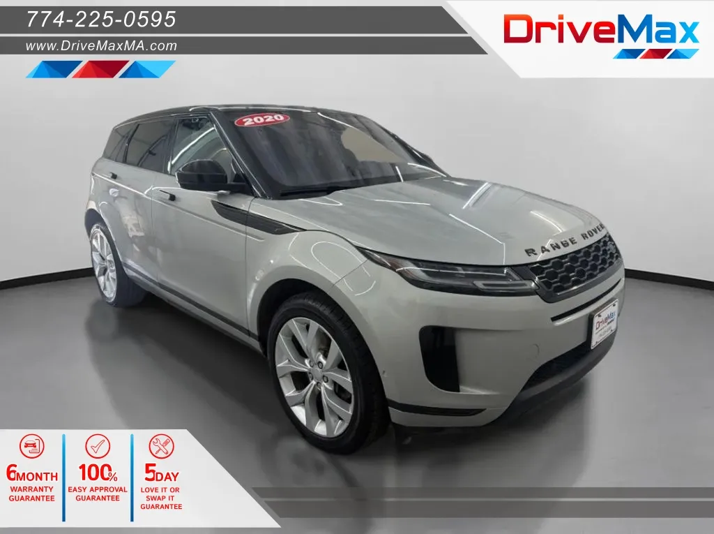 Gray 2020 Land Rover Range Rover Evoque P250 SE Sport Utility 4D for sale in West Bridgewater, MA