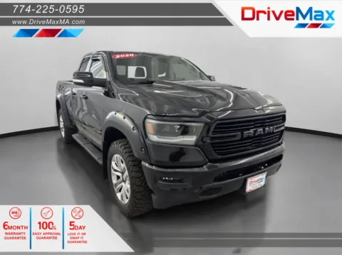 Black 2020 Ram 1500 Quad Cab Rebel Pickup 4D 6 1/3 ft for sale in West Bridgewater, MA