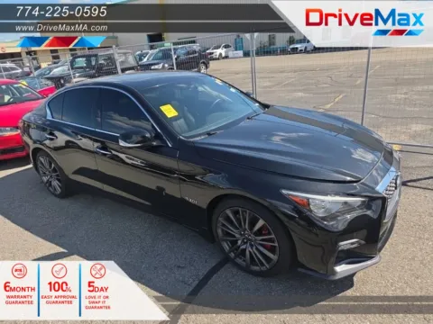Black 2020 INFINITI Q50 RED SPORT 400 Sedan 4D for sale in West Bridgewater, MA